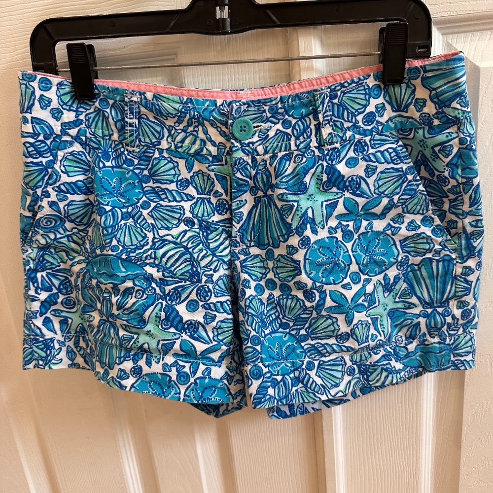 Lilly Pulitzer Callahan Shorts Seashells